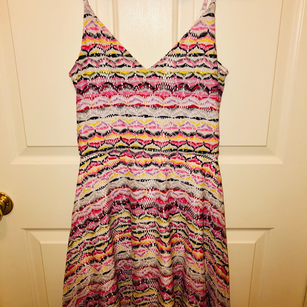 Bloomingdale's AQUA knit fit and flare dress WM